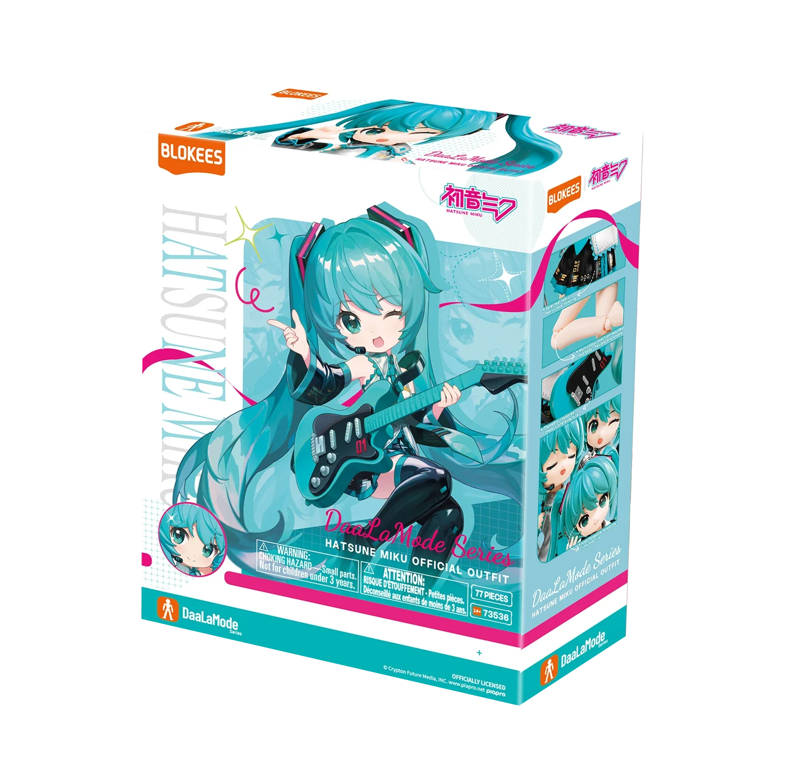 Blokees DaaLaMode Series - Hatsune Miku Official Outfit - Image 5