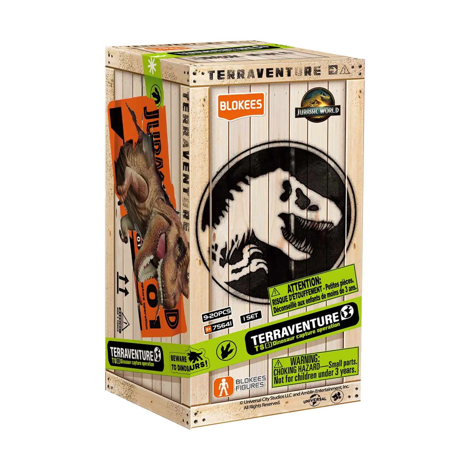 Jurassic World Terraventure TS 01 Dinosaur Capture Operation | Blokees - Image 19