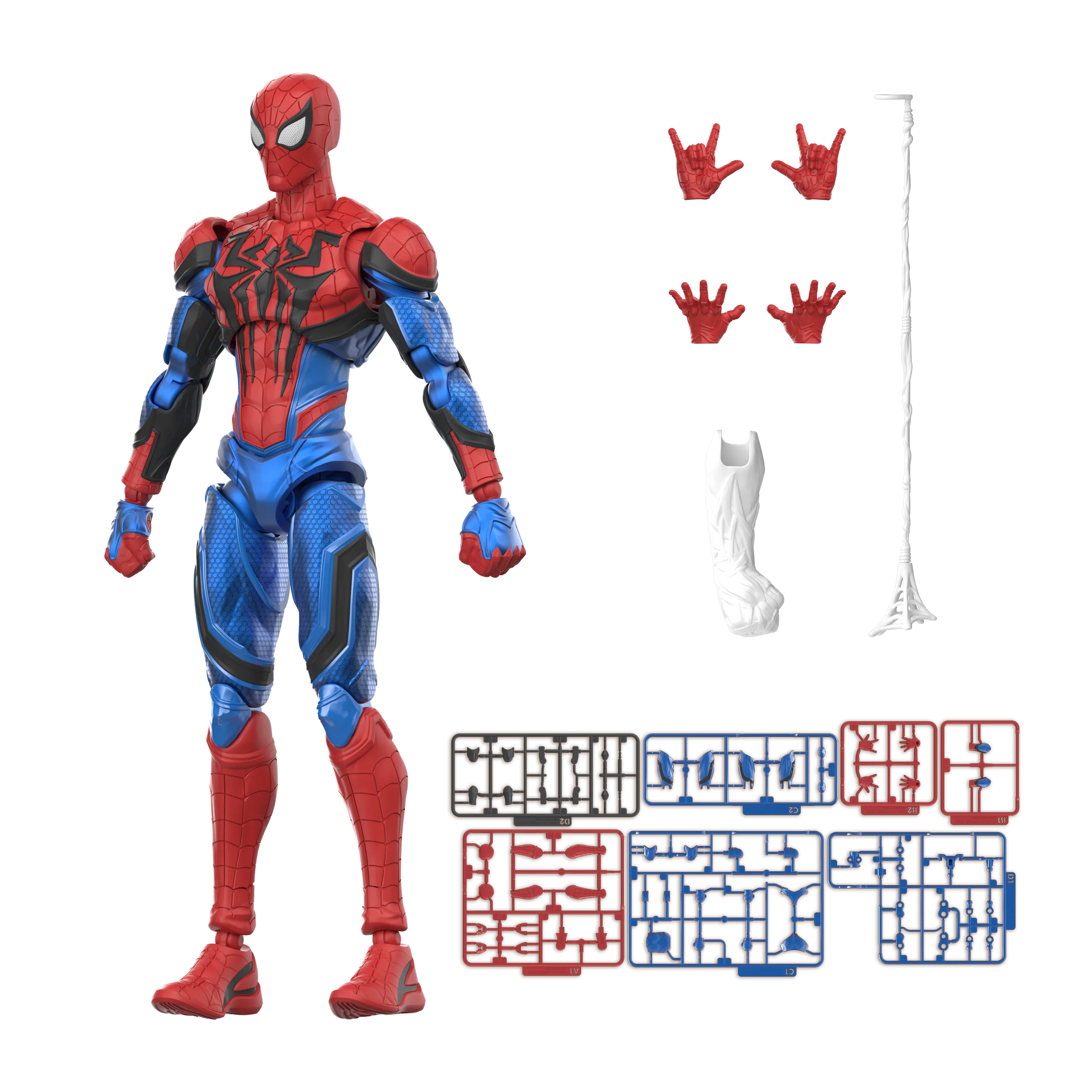 Marvel Rivals Champion Class Spider-Man Model Kits | Blokees - Image 3