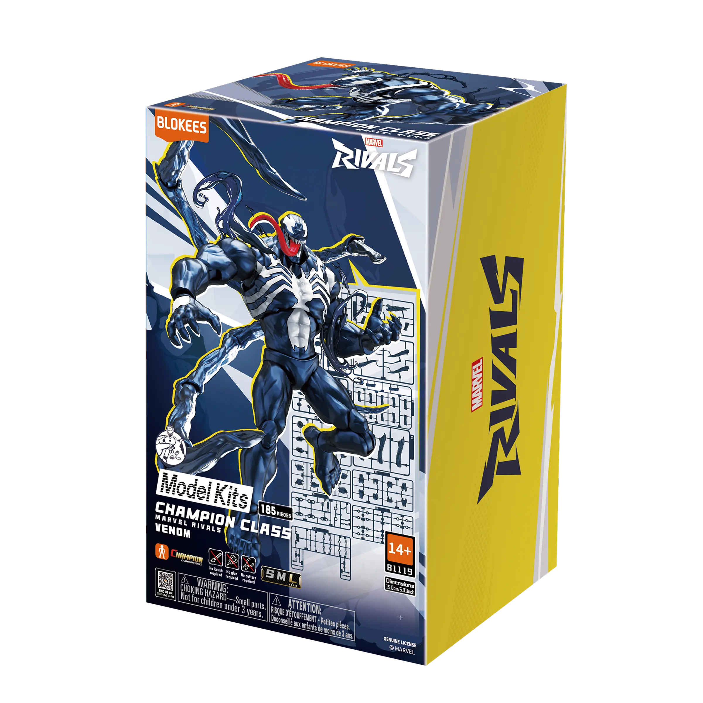 Marvel Rivals Champion Class Venom Model Kits | Blokees - Image 7
