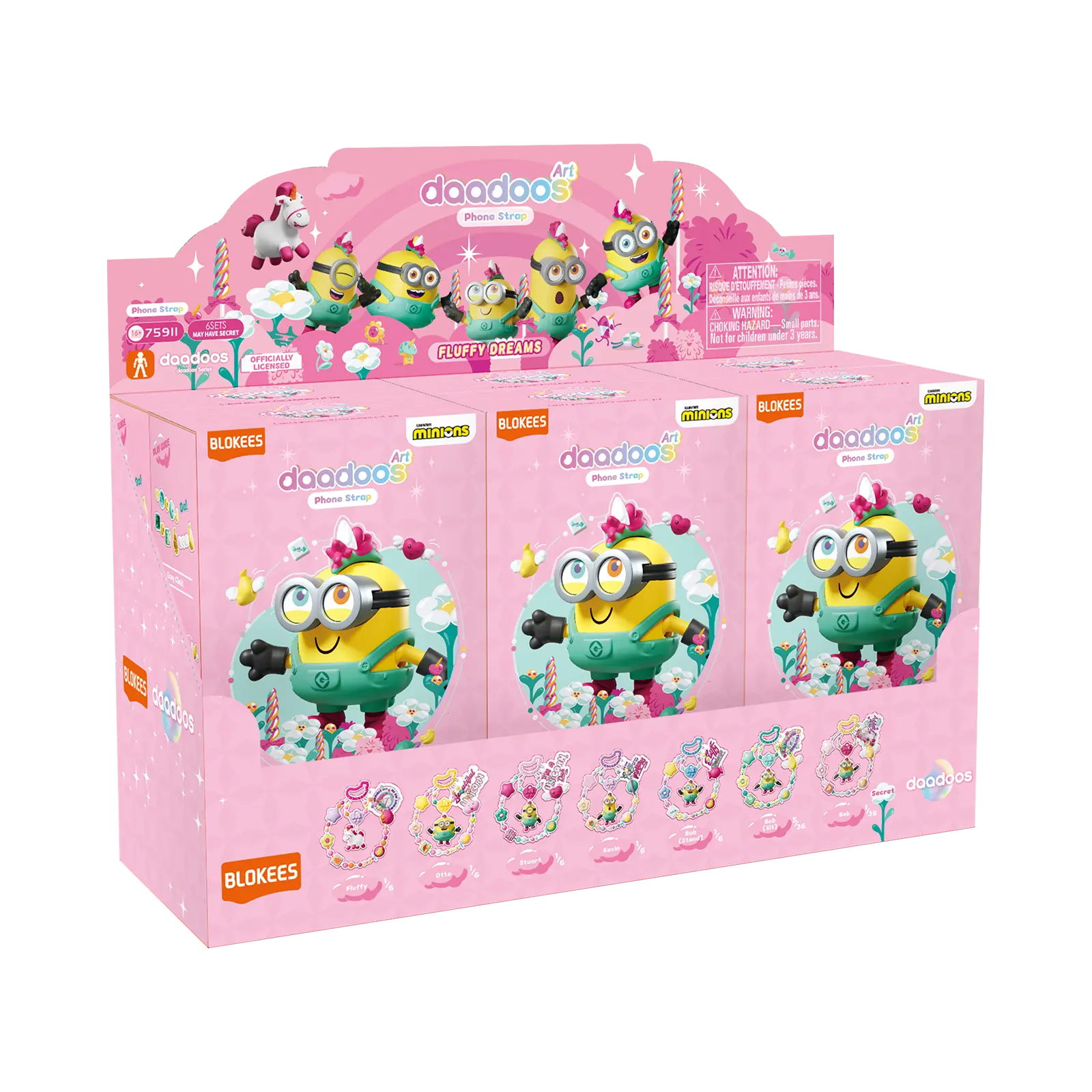 Blokees Minions daadoos Art Series 01 - Fluffy Dreams - Image 10