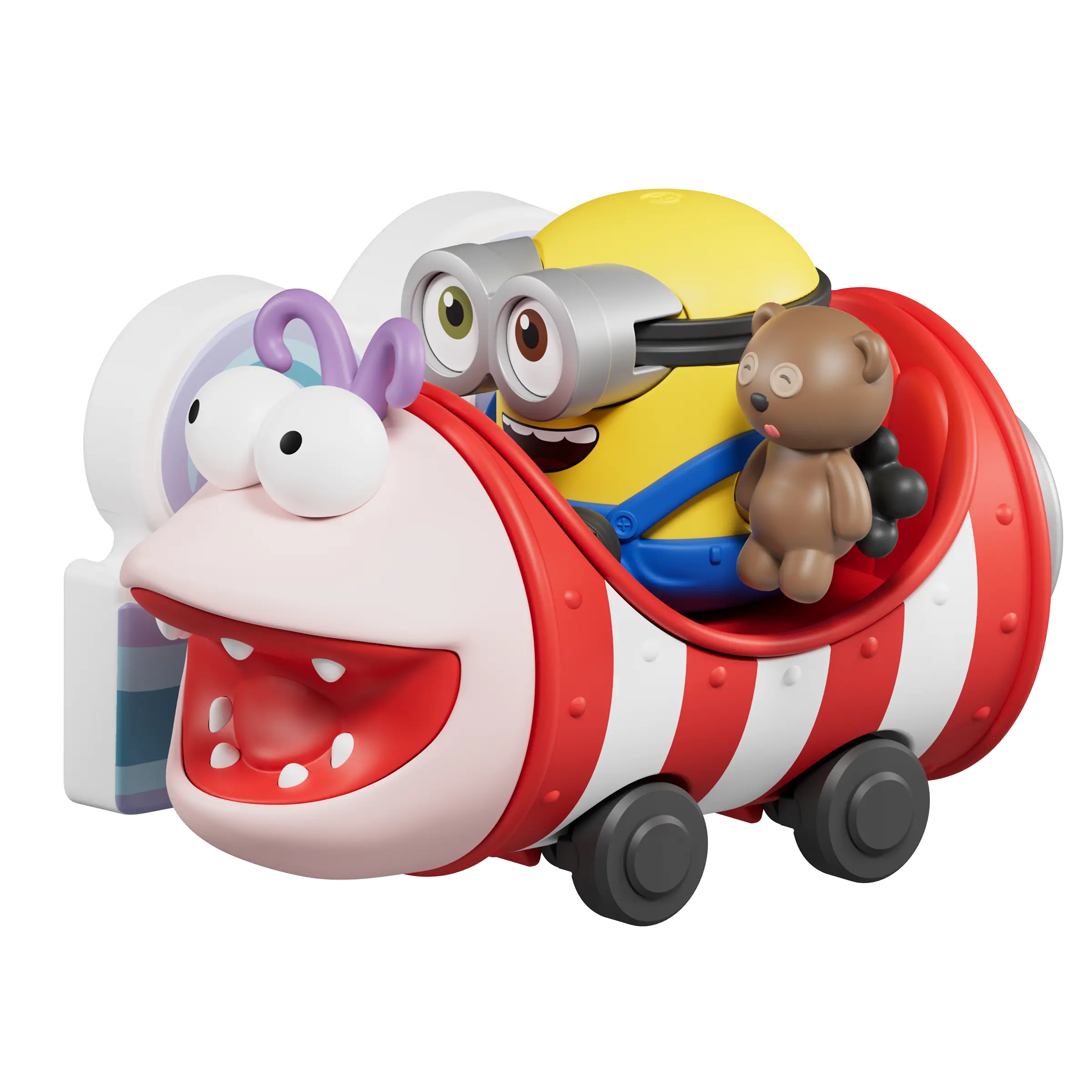 Blokees Minions daadoos Nest Series 01 - Super Silly Fun Land Ride - Image 3