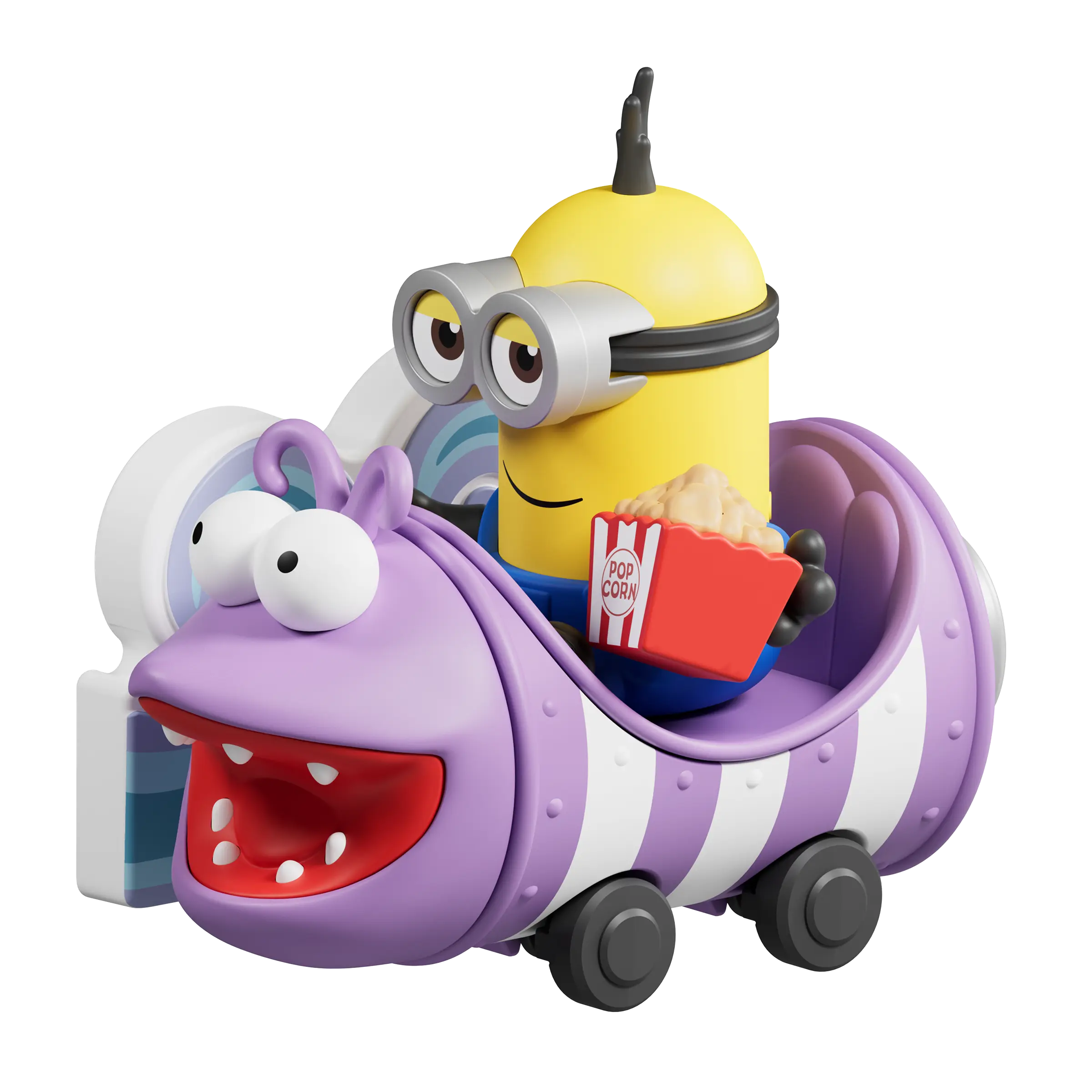 Blokees Minions daadoos Nest Series 01 - Super Silly Fun Land Ride - Image 4
