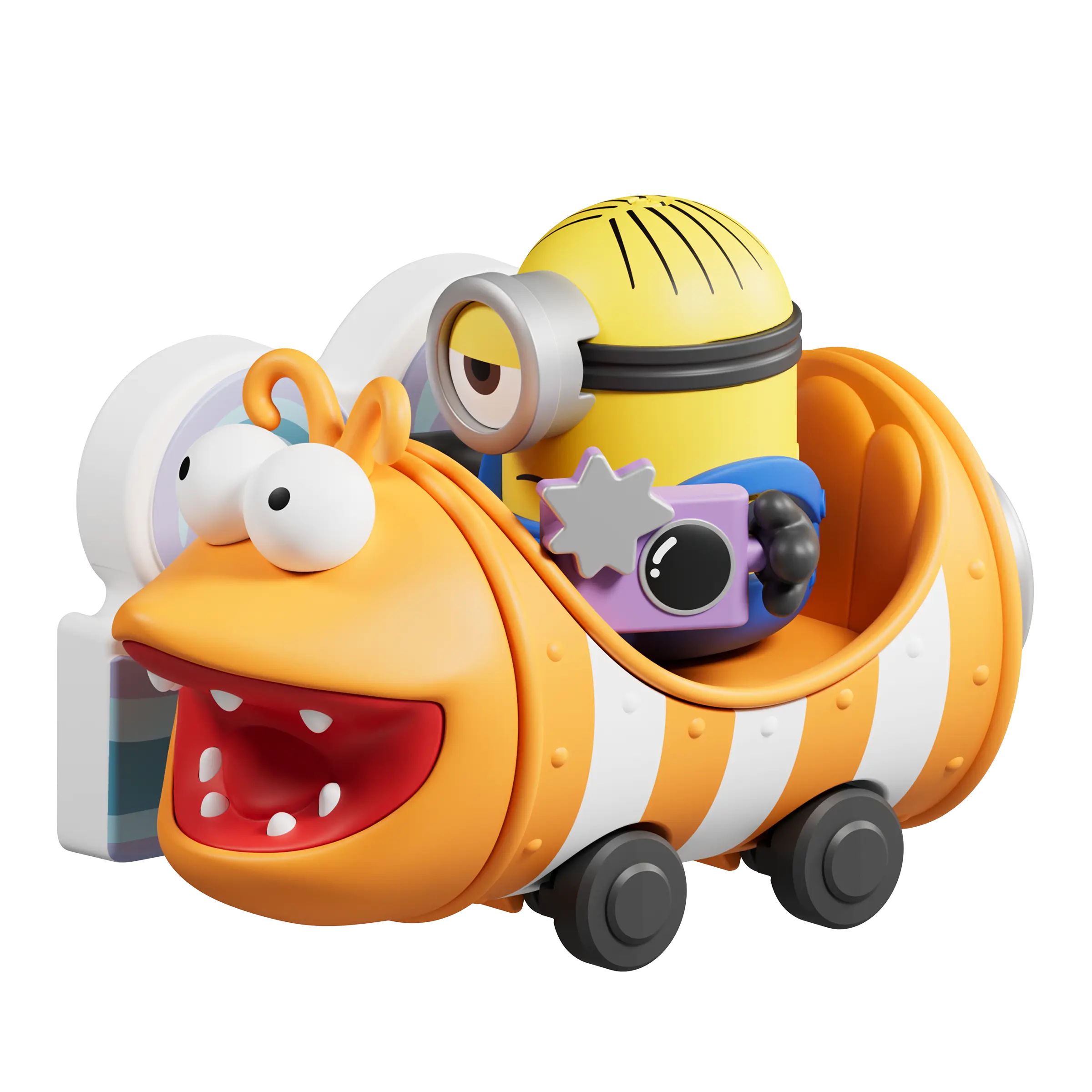Blokees Minions daadoos Nest Series 01 - Super Silly Fun Land Ride - Image 5