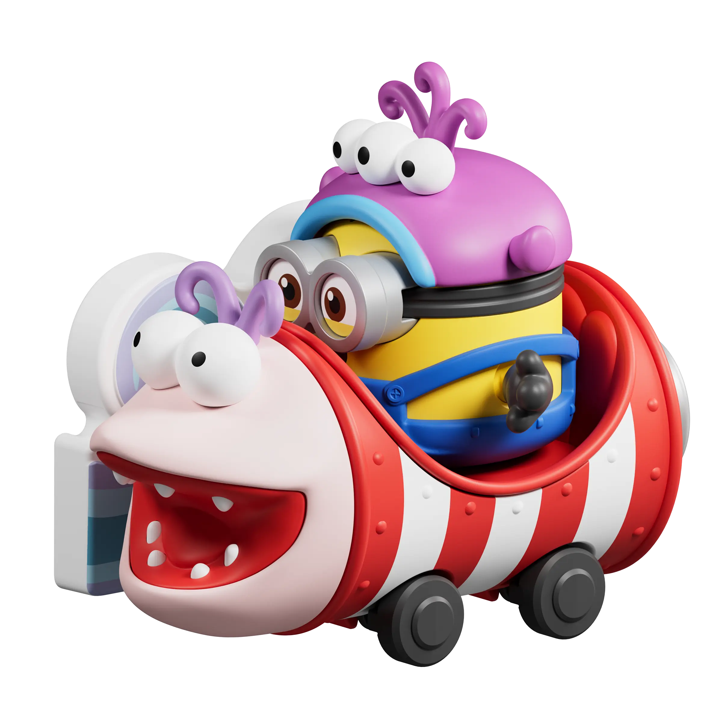 Blokees Minions daadoos Nest Series 01 - Super Silly Fun Land Ride - Image 6