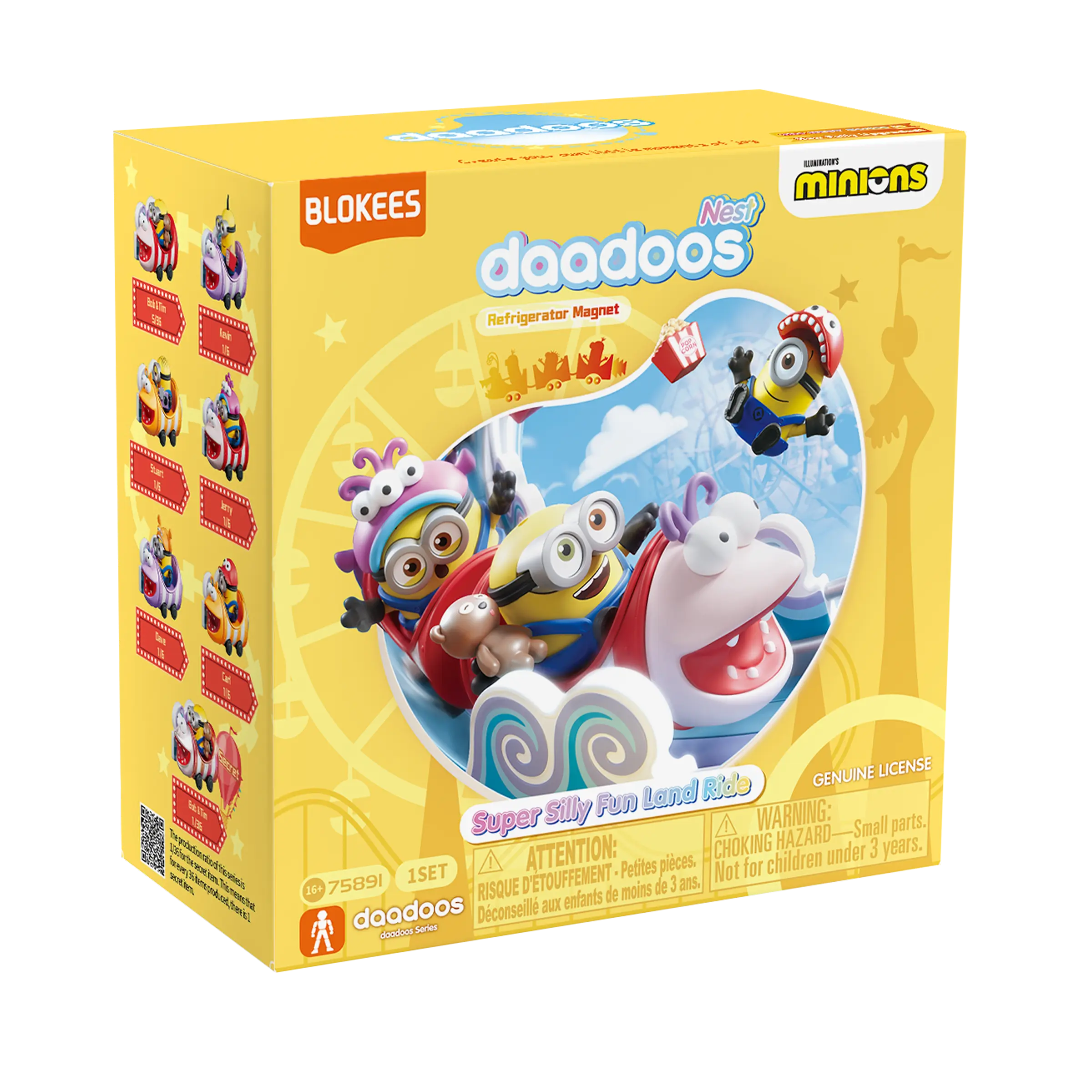 Blokees Minions daadoos Nest Series 01 - Super Silly Fun Land Ride - Image 9