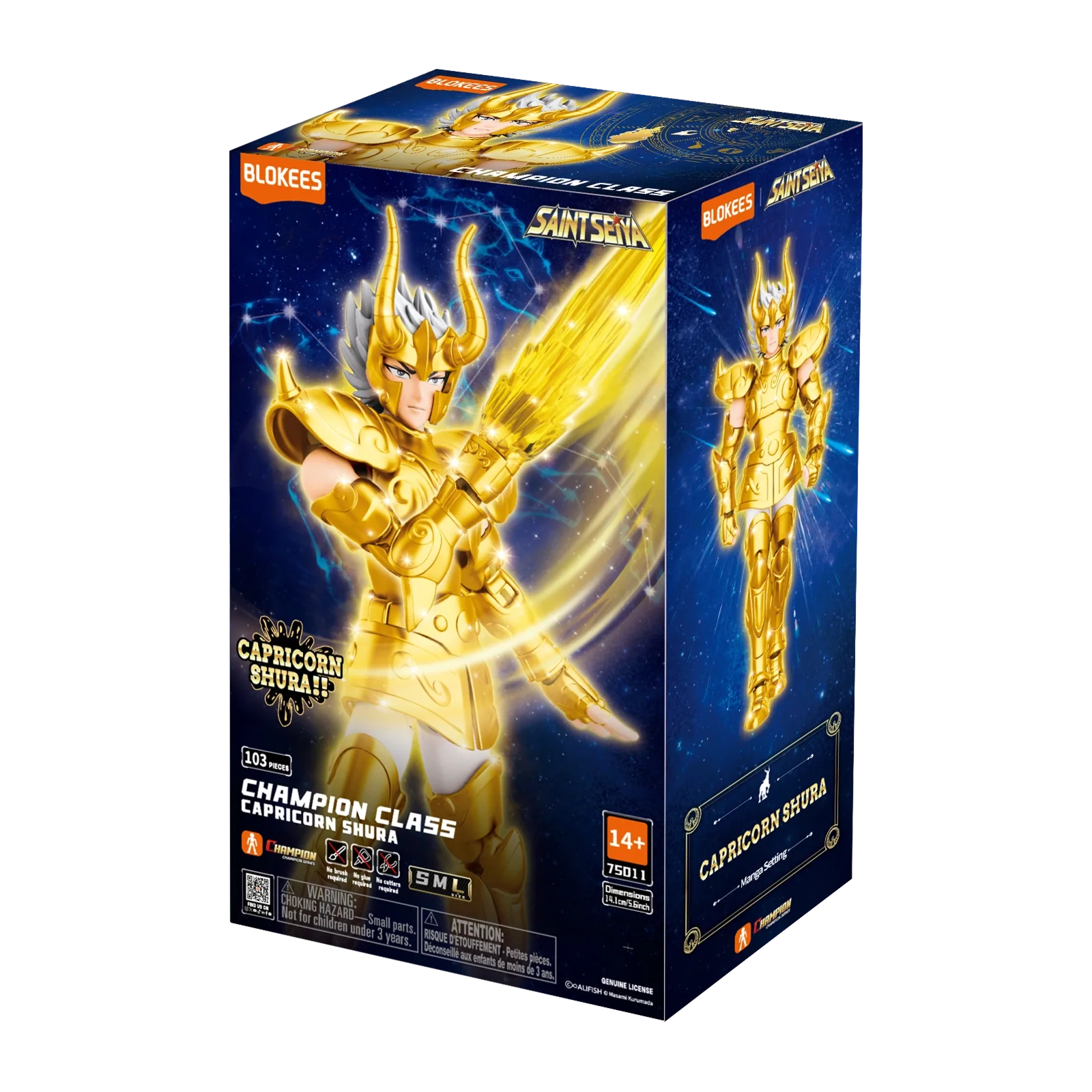 Saint Seiya Champion Class 10 Capricorn Shura | Blokees - Image 6