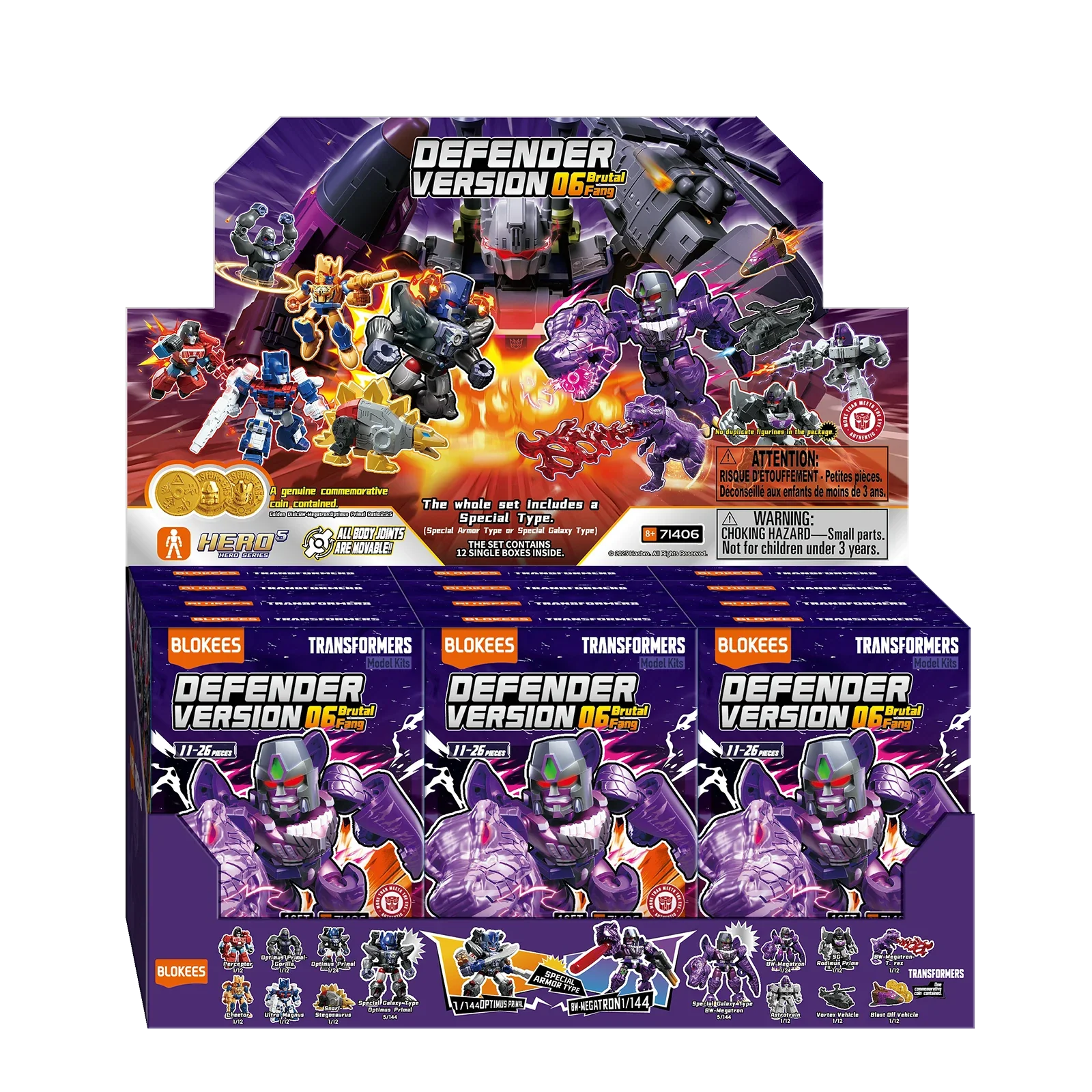 Blokees Transformers Defender Version 06 Brutal Fang - Image 17