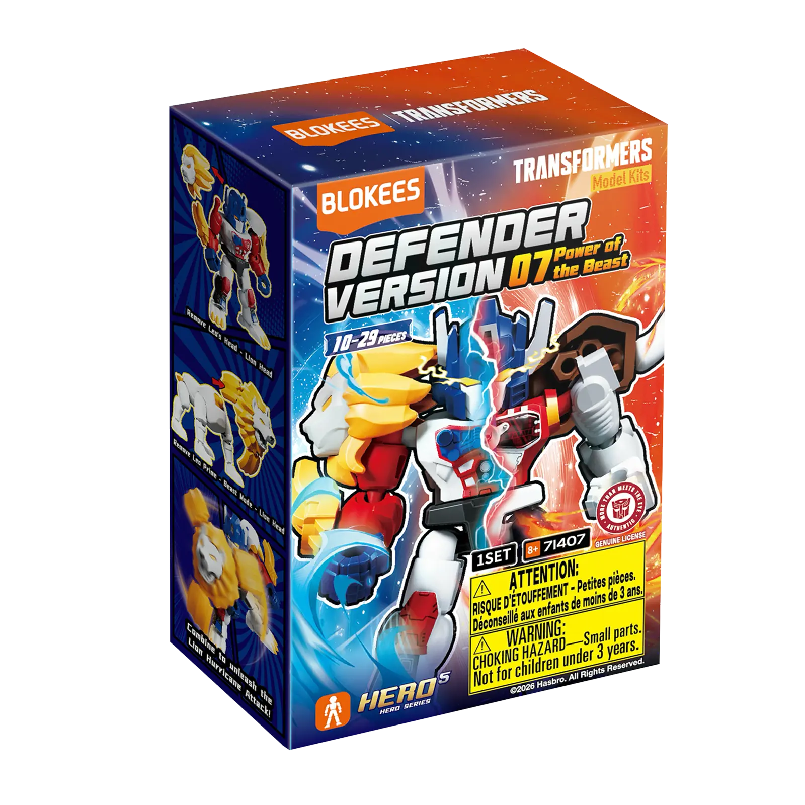 Blokees Transformers Defender Version 07 Power of the Beast - Image 16