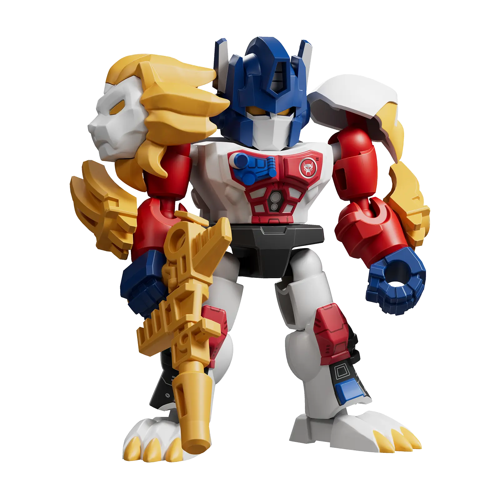 Blokees Transformers Defender Version 07 Power of the Beast - Image 4