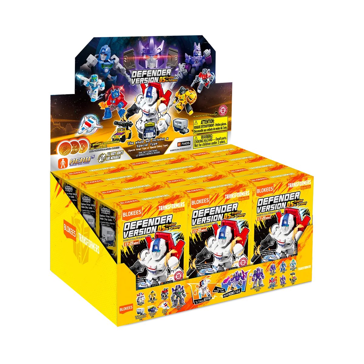 Blokees Transformers Defender Version 05 Traitor to Tyranny - Image 15