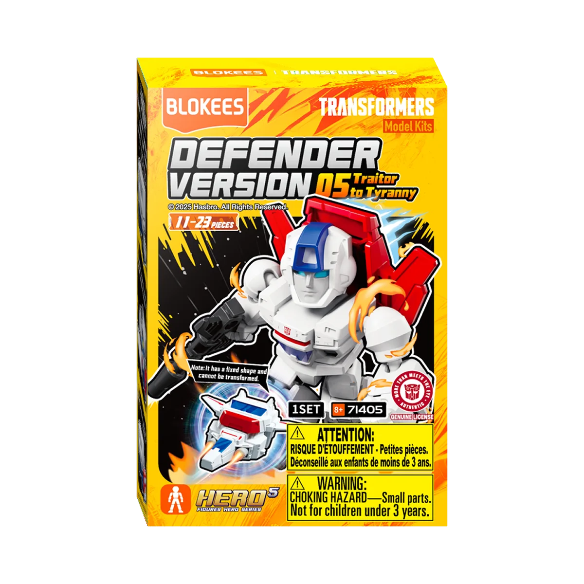 Blokees Transformers Defender Version 05 Traitor to Tyranny - Image 16