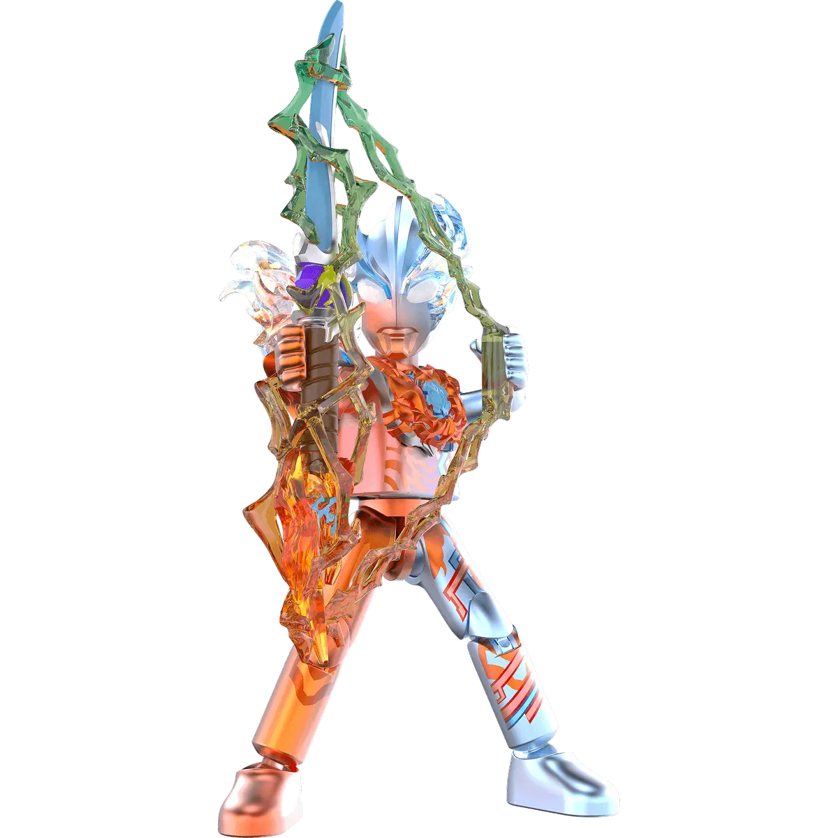 Blokees Ultraman Galaxy Version 12 Blazar's Starlight - Image 3