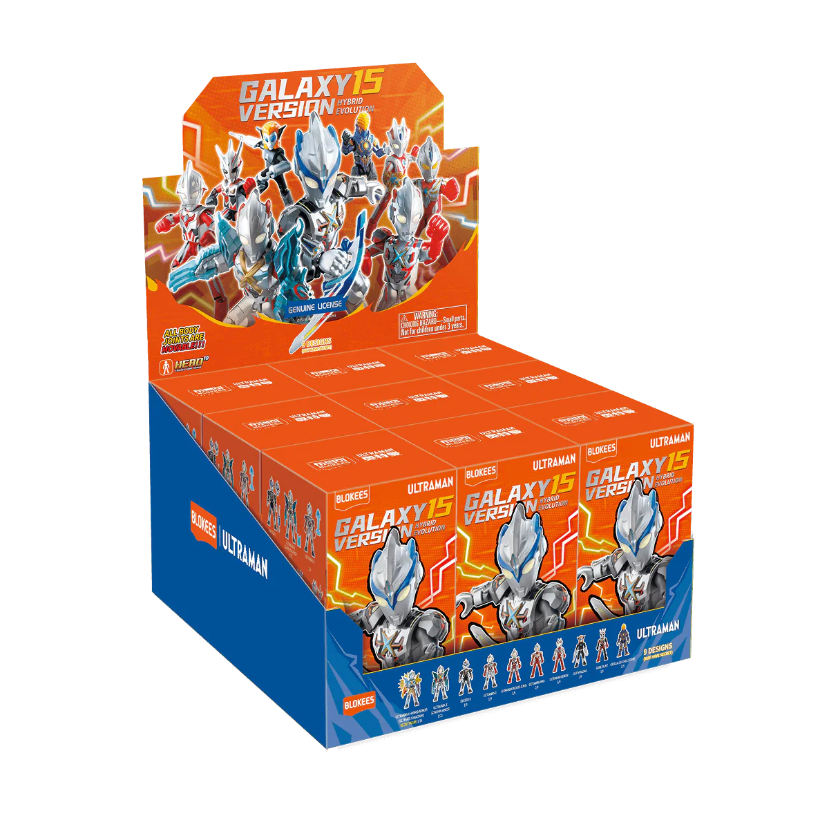 Blokees Ultraman Galaxy Version 15 - Hybrid Evolution
